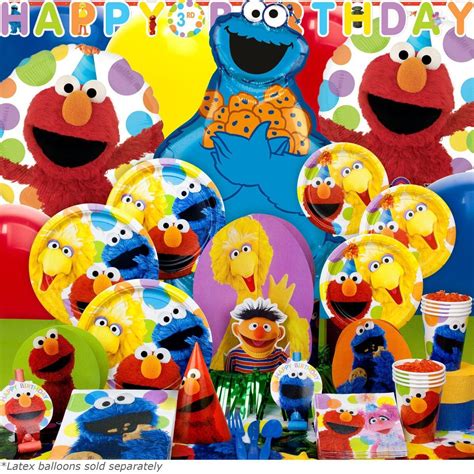 View Larger Image Sesame Street Birthday Party Sesame Street