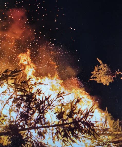 Herrlisheim Les Pompiers Ont Flamb Sapins