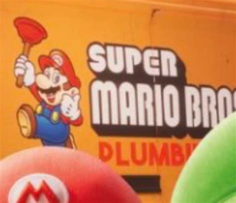 So it seems Luigi mascot drawing is also on the van : r/Mario