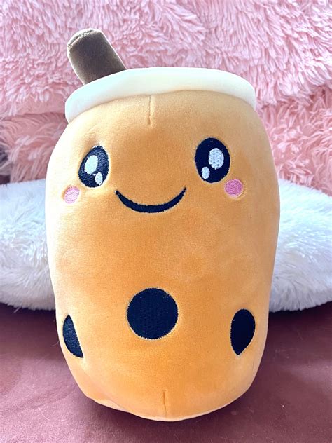 Boba Tea Plush Pack Boba Tea Plush Boba Tea Plushie Boba Etsy