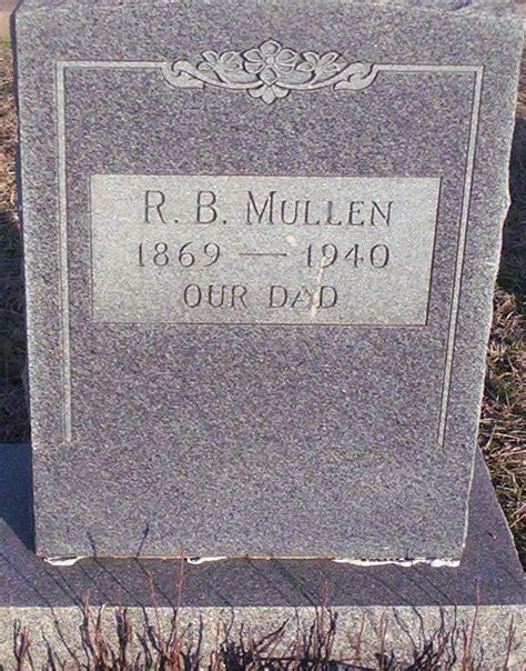 Robert Bruce Mullen Homenaje De Find A Grave