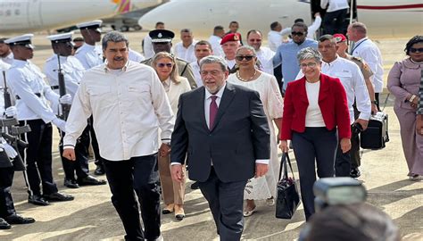 Presidente Maduro Llega A San Vicente Y Las Granadinas Yvke Mundial