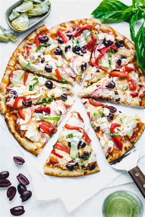 Greek Pizza Healthy Seasonal Recipes