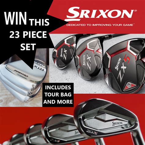 23 Piece Srixon Golf Set Golf Gear Raffles