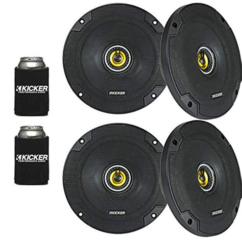 KICKER 46CSC654 Two Pairs Of CS Series CSC65 6 5 Inch 160mm Coaxial