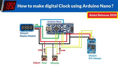 Digital Clock With Arduino Arduino With Rtc Mini Project | Porn Sex Picture