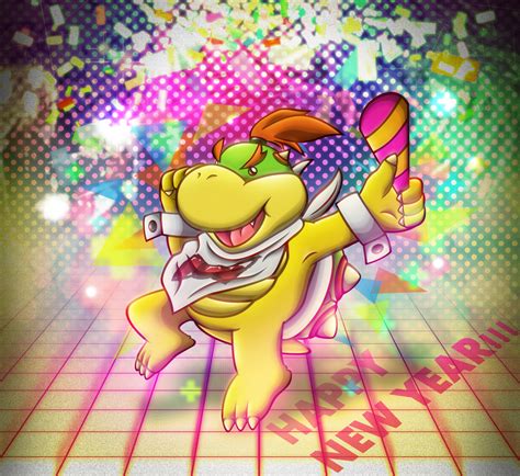 Bowser Jrs New Year Party By Jot202 On Deviantart