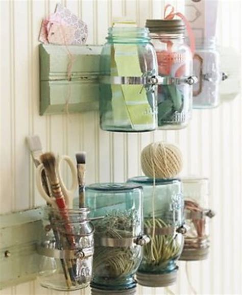 93 Outstanding Craft Projects Using Glass Jars - FeltMagnet