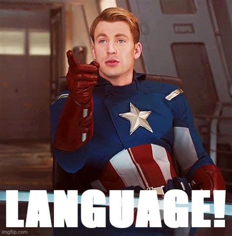 Captain America language Blank Template - Imgflip