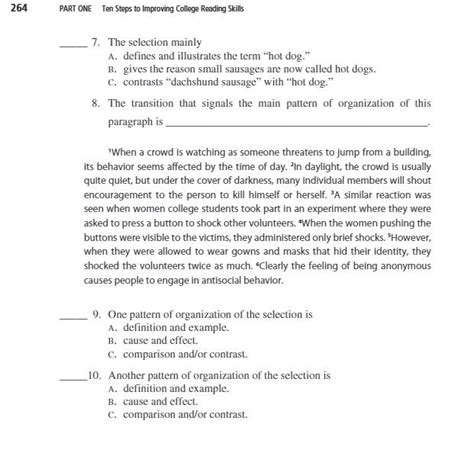 Solved Relationships Ii Mastery Test 4 A 1 4 Arrange