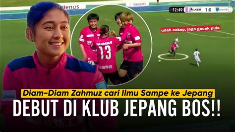 Lama Ngilang Ternyata Ke Jepang Aksi Zahra Muzdalifah Di Cerezo Osaka