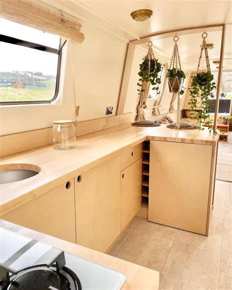 Step Inside The Foot Narrowboat Transformed Into A Dream Home By