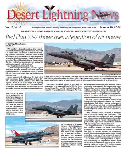 Desert Lightning News Digital Edition March Desert