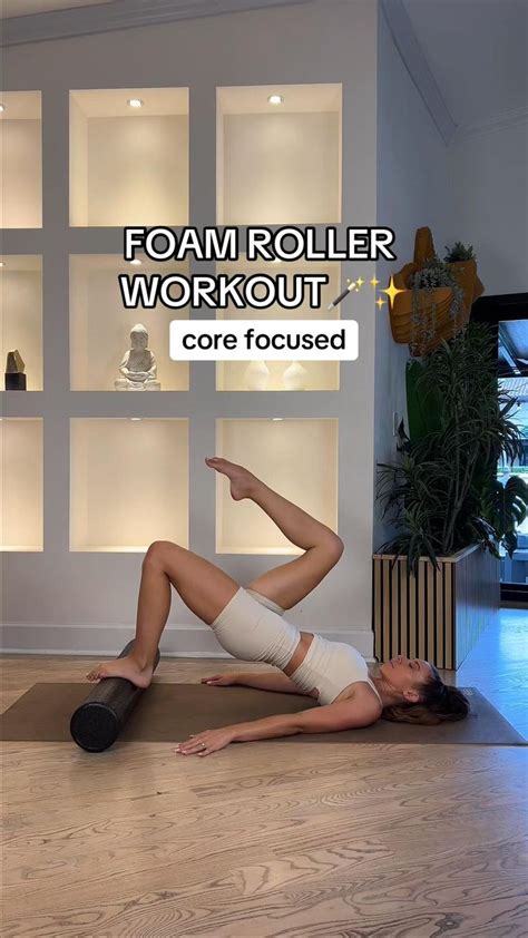 25 Min Foam Roller Workout Focused On Those Deep Core Muscles Roller