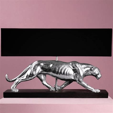 Tischlampe Panther Silber Agila Werner Vo