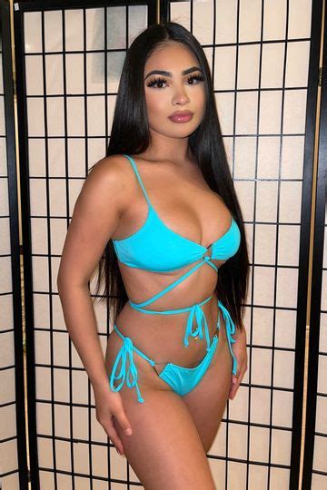 Sahara Bandeau Bikini Top In Teal ShopperBoard