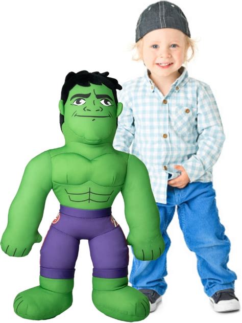 Avengers Hulk Bamse Med Lyd 80 Cm MAR 9264