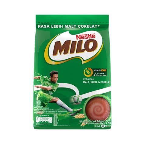 Jual Milo Active Go Kg Milo Coklat Malt Minuman Coklat Malt Kg