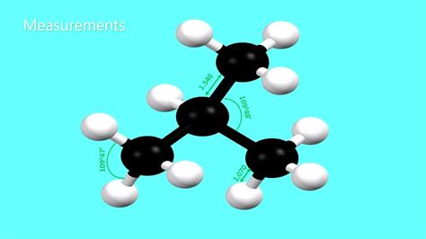 3d Structure Of Isobutane 3d Structure Of 2 Methyl Propane Or Methyl Propane Youtube