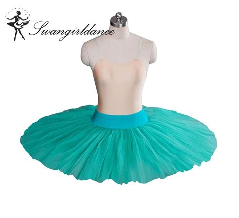 High Quality Adult Green Half Ballet Tutu Half Ballet Tutu For