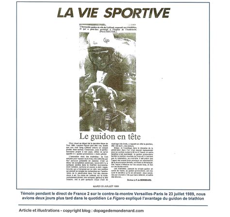 Tour De France Ton Histoire En 1989 Le Final Lemond Fignon Sur Les