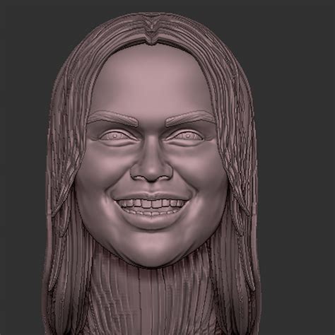 Stl File Girl 👧 Obj・3d Printable Model To Download・cults