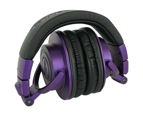 Audio Technica Ath M Xpb Ath M X Pb Limited Edition Purple Headphones