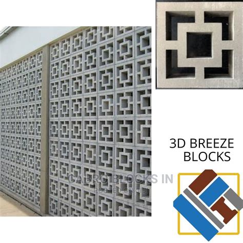 100 3d Ventilation Blocks And Breeze Blocks In Nairobi Central Building Materials Cabro