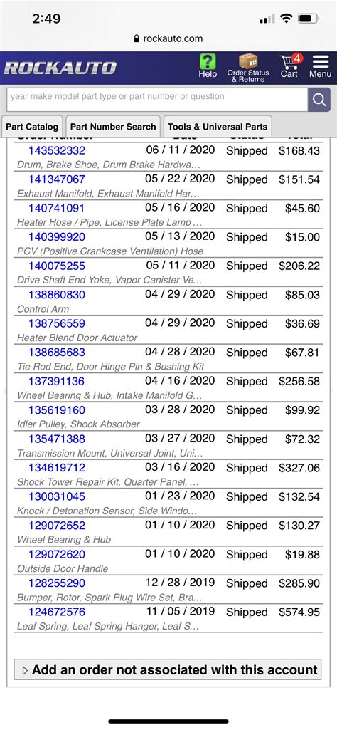 RockAuto Reviews - 381 Reviews of Rockauto.com | Sitejabber