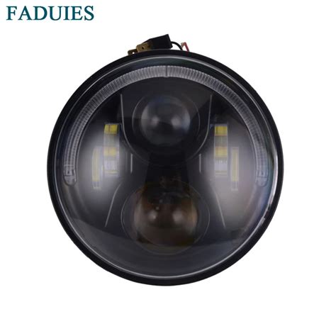 FADUIES Faros LED De 7 Para Motocicleta Con DRL Para Honda CB400