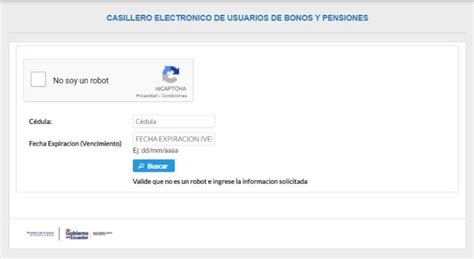 Activar Casillero Electrónico MIES para bonos y pensiones 2025