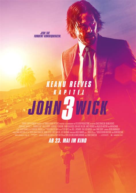 Filmplakat John Wick Kapitel 3 2019 Plakat 3 Von 4 Filmposter