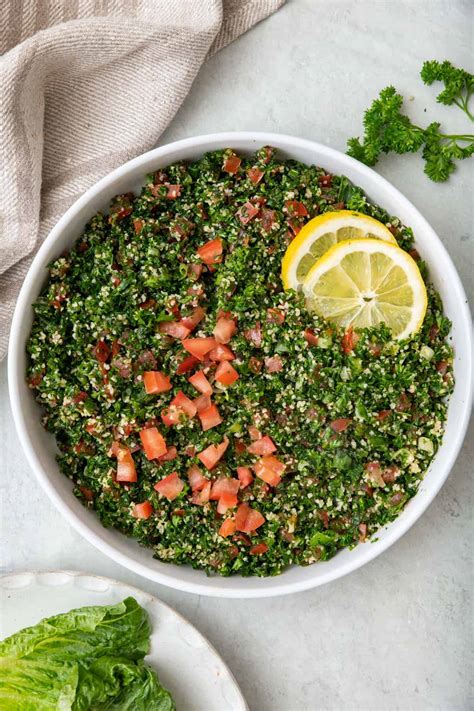 Lebanese Tabbouleh Salad Feelgoodfoodie Karinokada