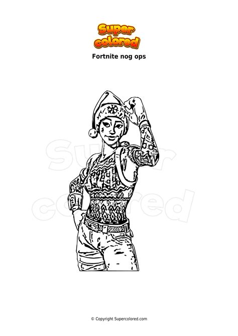 Coloring Page Fortnite Agent Peely