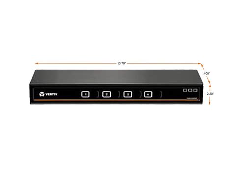 Vertiv Sc940dph 400 Cybex Sc900 Secure Kvm Dual Head 4 Port