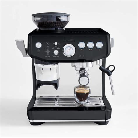 Breville Barista Express Impress Black Truffle Espresso Machine