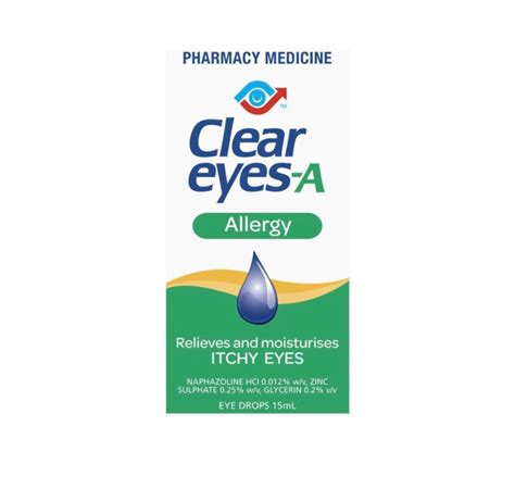 Clear Eyes Allergy Eye Drops 15ml Harts Pharmacy