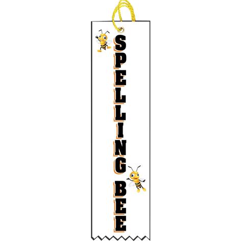 Spelling Bee Academic Achievement Ribbon | Dinn Trophy