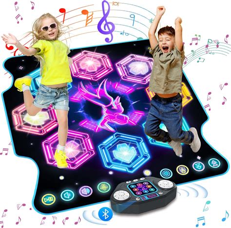 TERRAMUS Tapis de Danse pour Enfants Tapis de Danse électronique avec