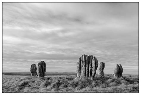 The Duddo Stones The Five Stone Circle At Duddo Northumbe Flickr