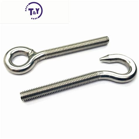 Din Stainless Steel Ss Ss C Swivel Snap Hooks Sheep Eye Bolt