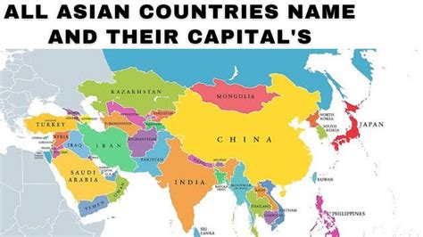 Asia Capitals Quiz Do You Know All The Asian Capitals Off