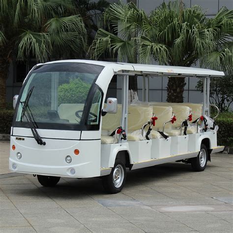 DN 17M Electric Sightseeing Bus Resort Vehicle