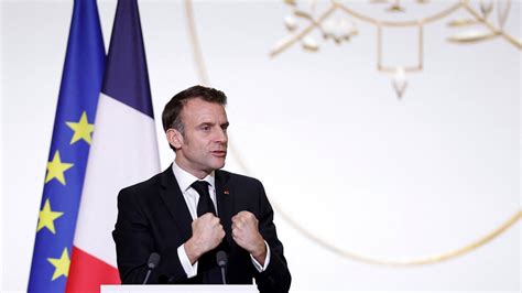 Emmanuel Macron tiendra une conférence de presse mardi à 20h15 annonce