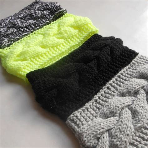 Knit Cable Headband Ear Warmer Head Warmer Choose Color Etsy