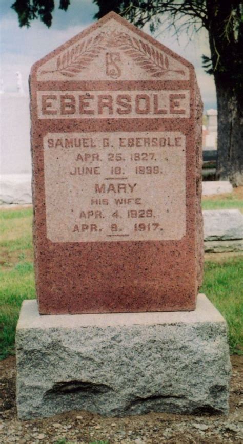 Mary Bealor Ebersole M Morial Find A Grave