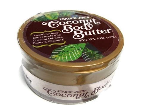 Trader Joes Coconut Body Butter Made With Coconut Oil