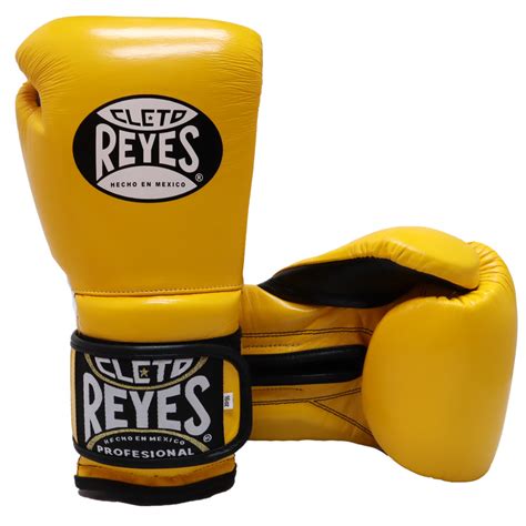 Cleto Reyes Boxing Gloves Yellow Enso Martial Arts Shop Bristol