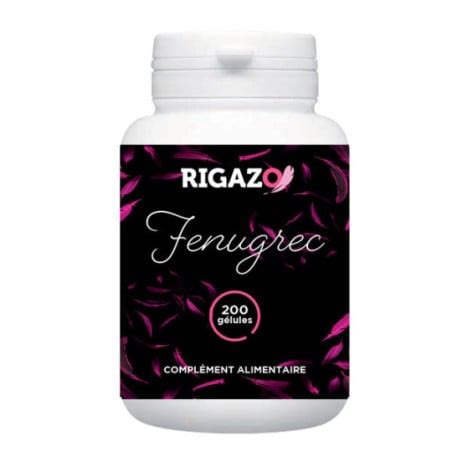 Fenugreek 200 capsules | Rigazo