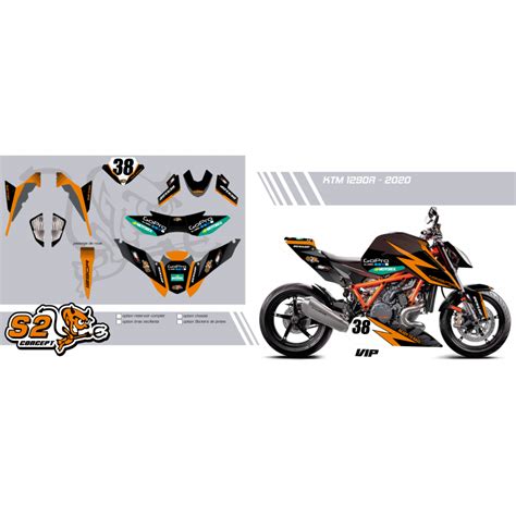 KTM 1290 Super Duke R Racing Decals Set